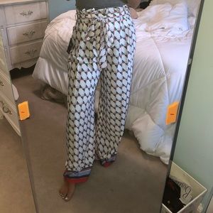BNWT Forever 21 Patterned Flowy Pants